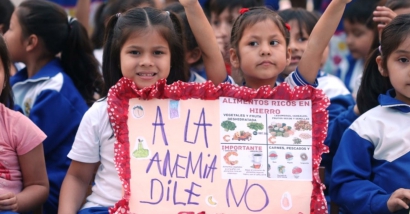 A la anemia dile no Perú