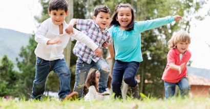 niños jugando
